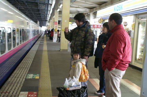 一ノ関駅ホーム