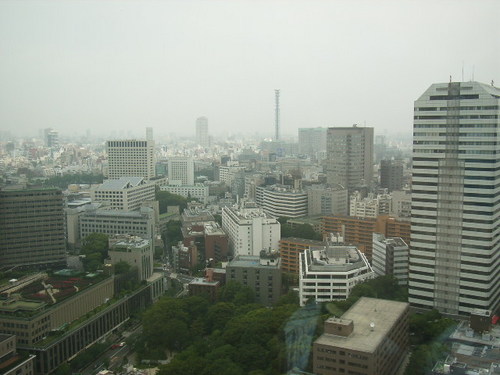 客室から四谷・市ヶ谷方面を望む<br><FONT color="#999999" size="2">丸の内線を歩く（赤坂見附〜四ツ谷〜四谷三丁目）</FONT>