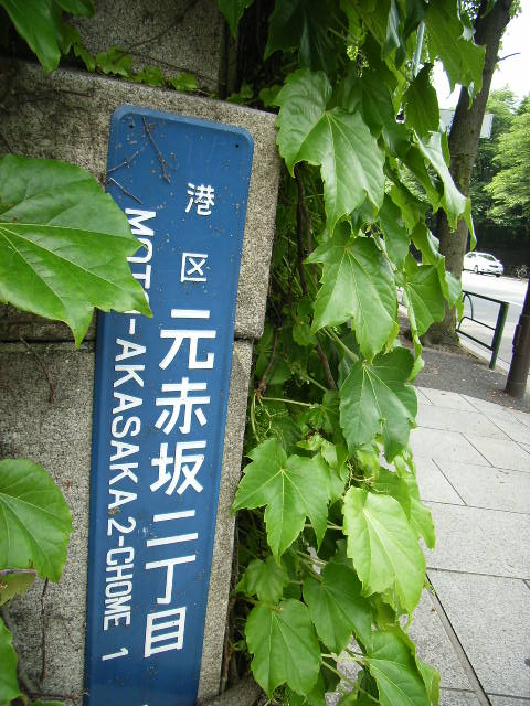つたの葉<br><FONT color="#999999" size="2">丸の内線を歩く（赤坂見附〜四ツ谷〜四谷三丁目）</FONT>
