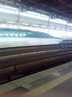 一関駅で